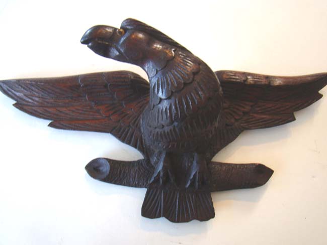 A 19th century carved American eagle circa 1870